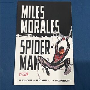 Marvel Miles Morales Spider-Man with Black and Red Cover